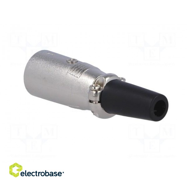 Plug | XLR | male | PIN: 7 | straight | for cable image 4