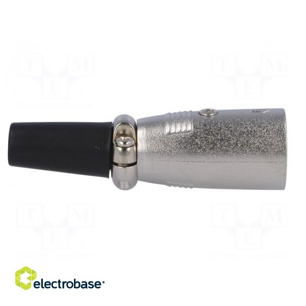 Plug | XLR | male | PIN: 7 | straight | for cable фото 7