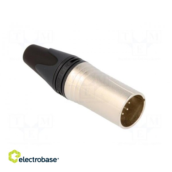 Plug | XLR | male | PIN: 7 | straight | for cable | soldering | 5A | 3.5÷8mm image 8