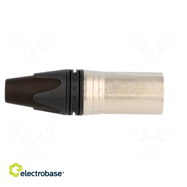 Plug | XLR | male | PIN: 7 | straight | for cable | soldering | 5A | 3.5÷8mm фото 7