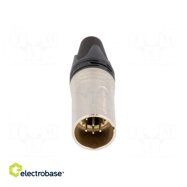 Plug | XLR | male | PIN: 7 | straight | for cable | soldering | 5A | 3.5÷8mm image 9