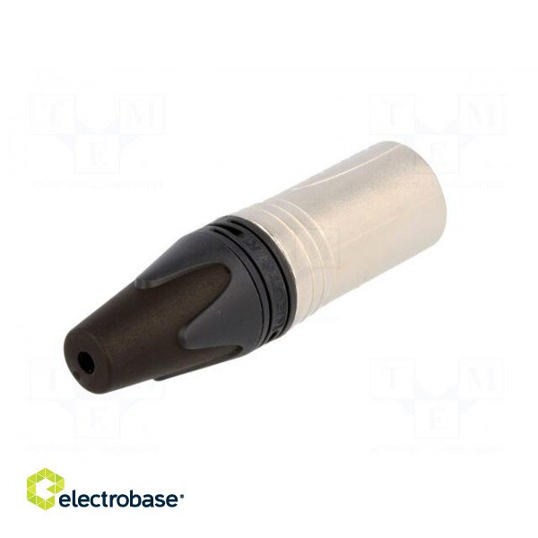 Plug | XLR | male | PIN: 7 | straight | for cable | soldering | 5A | 3.5÷8mm image 6