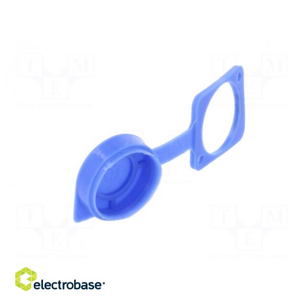 Protection cap | blue | Case: XLR standard | 19x24mm | Series: FT image 8