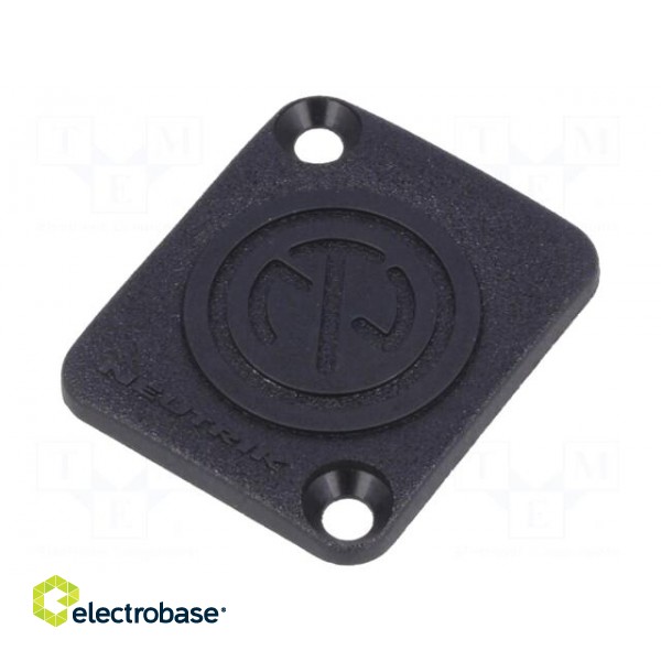 Protection cap | flange (2 holes),for panel mounting,screw image 1