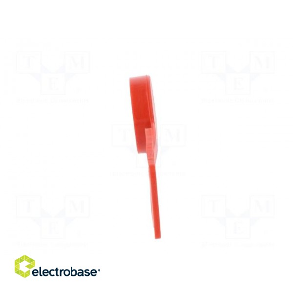 Protection cap | red | Case: XLR standard | 19x24mm | Series: FT фото 3