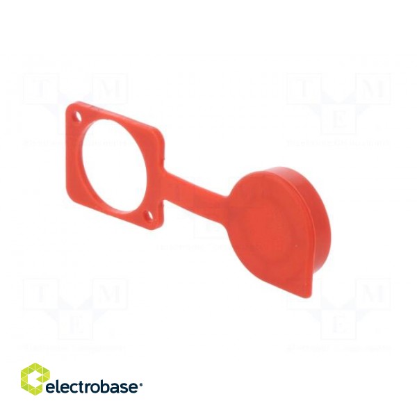 Protection cap | red | Case: XLR standard | 19x24mm | Series: FT фото 6