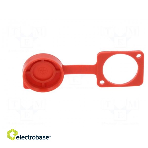 Protection cap | red | Case: XLR standard | 19x24mm | Series: FT image 9