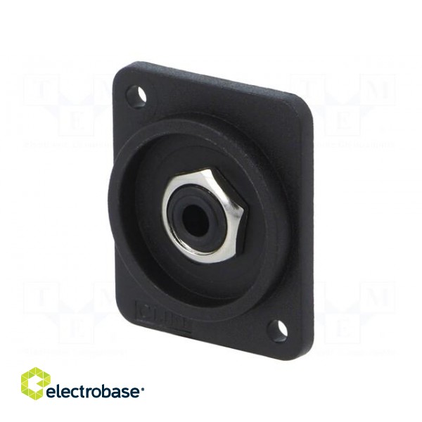 Socket | Jack 3,5mm | female | mono | soldering | Case: XLR standard image 1