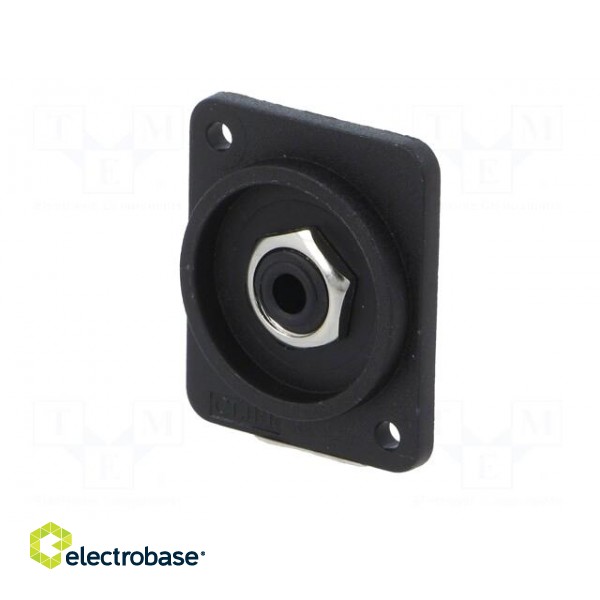 Socket | Jack 3,5mm | female | mono | soldering | Case: XLR standard paveikslėlis 2