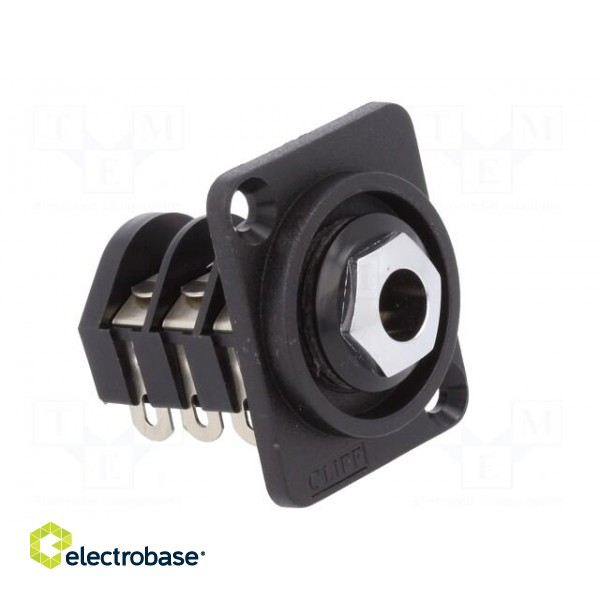 Socket | Jack 6,35mm | female | stereo | soldering | Case: XLR standard image 8