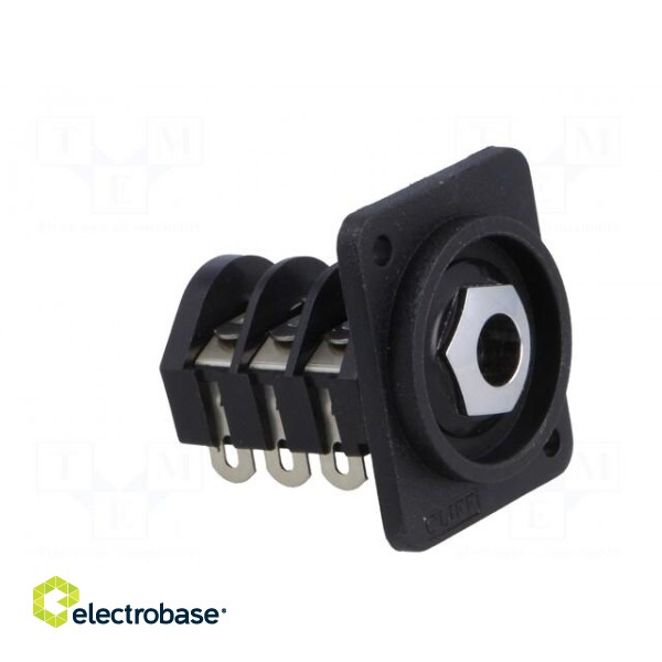 Socket | Jack 6,35mm | female | stereo | soldering | Case: XLR standard фото 8