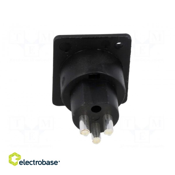 Socket | XLR | female | PIN: 3 | for panel mounting,screw | soldering image 5
