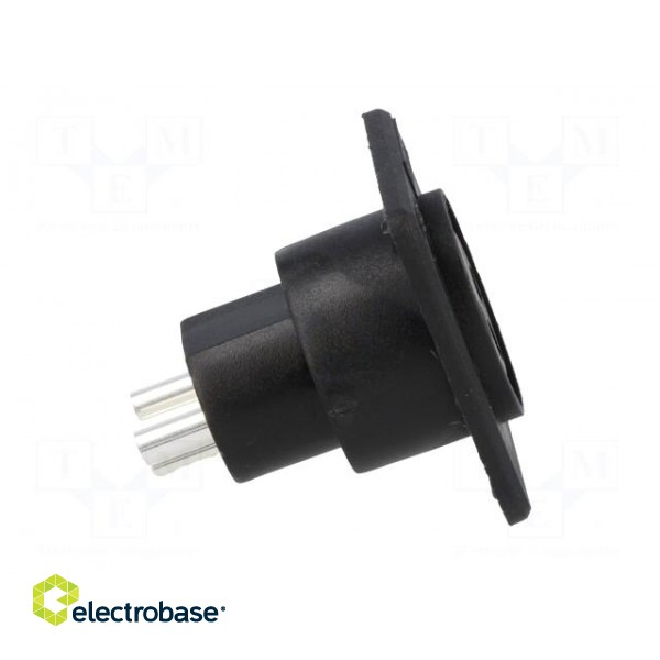 Socket | XLR | female | PIN: 3 | for panel mounting,screw | soldering фото 7