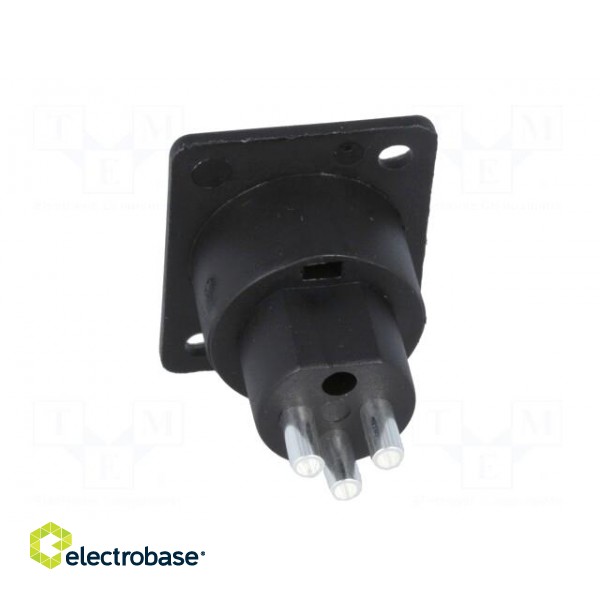 Socket | XLR | female | PIN: 3 | for panel mounting,screw | soldering image 5