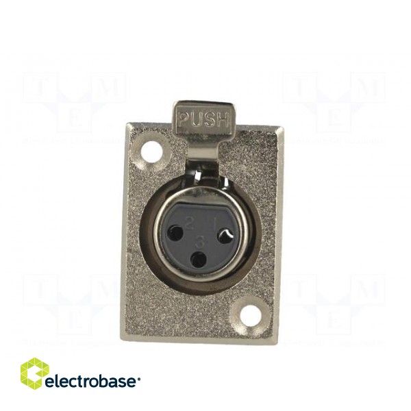 Socket | XLR | female | PIN: 3 | soldering | Case: XLR standard фото 9