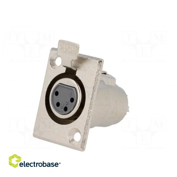 Socket | XLR | female | PIN: 4 | soldering | Case: XLR standard image 2