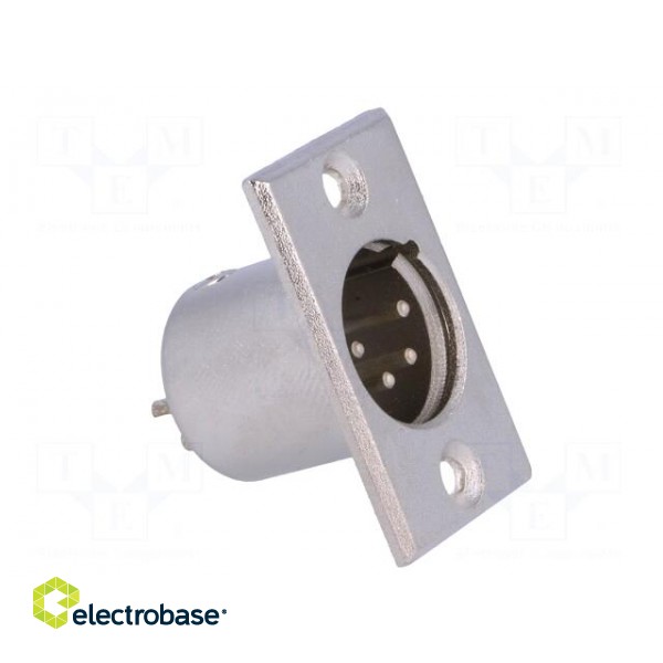 Socket | XLR | male | PIN: 4 | soldering | XLR standard image 8