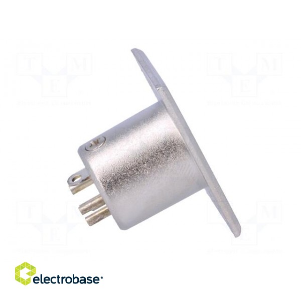 Socket | XLR | male | PIN: 4 | soldering | Case: XLR standard paveikslėlis 7
