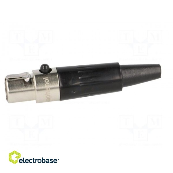 Plug | XLR mini | female | PIN: 5 | for cable | soldering | 4A | 0.5mm2 image 3