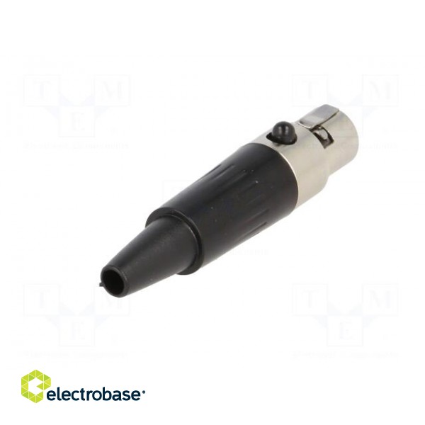 Plug | XLR mini | female | PIN: 5 | for cable | soldering | 4A | 0.5mm2 image 6
