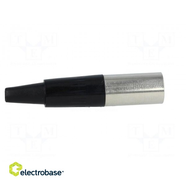 Plug | XLR mini | male | PIN: 3 | for cable | soldering | 5A | 0.5mm2 | 3.5mm image 7