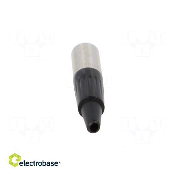 Plug | XLR mini | male | PIN: 4 | for cable | soldering | 5A | 0.5mm2 | 3.5mm image 5