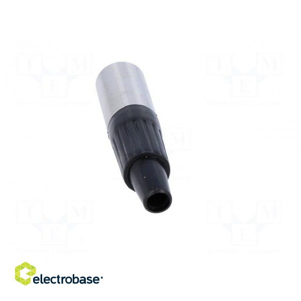 Plug | XLR mini | male | PIN: 5 | for cable | soldering | straight paveikslėlis 5
