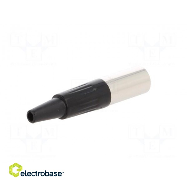 Plug | XLR mini | male | PIN: 6 | for cable | soldering | 1.2A | 0.38mm2 image 6