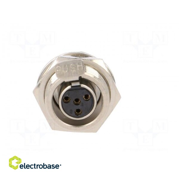 Socket | XLR mini | female | PIN: 4 | soldering | 5A | 0.5mm2 image 9