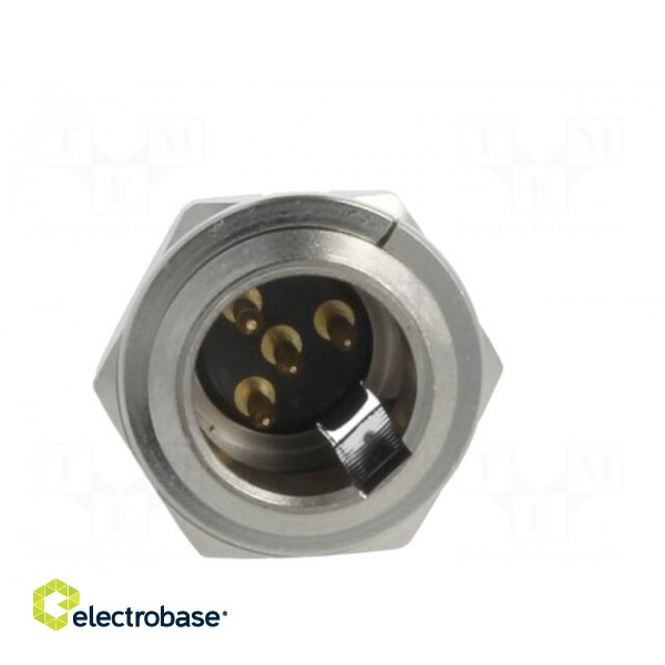 Socket | XLR mini | male | PIN: 4 | soldering | Ø11mm image 9