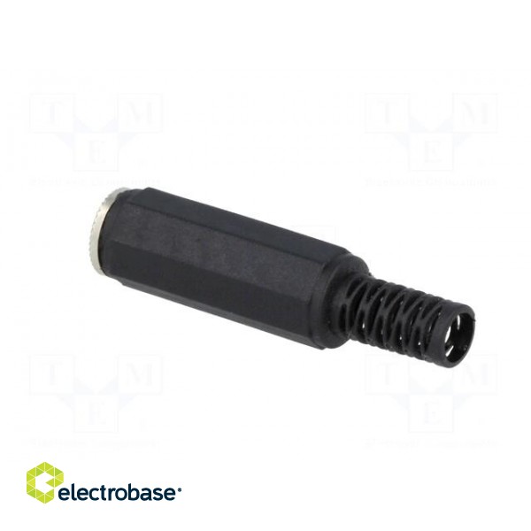 Plug | Jack 2,5mm | female | mono | with strain relief | straight image 4