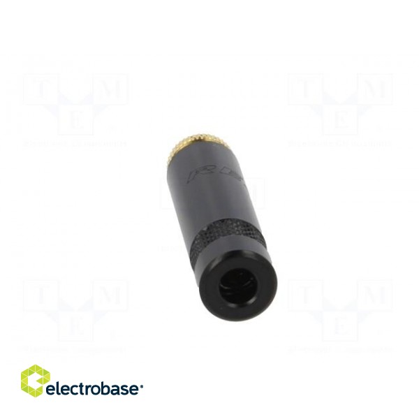 Plug | Jack 3,5mm | female | stereo | straight | for cable | soldering image 5