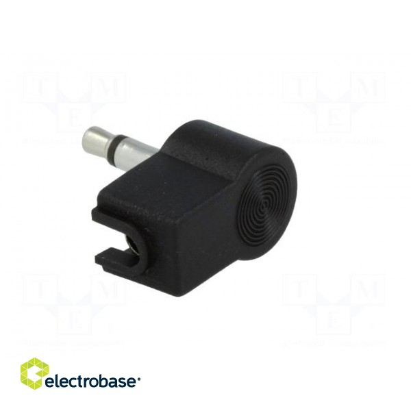 Plug | Jack 3,5mm | male | mono | ways: 2 | angled 90° | for cable image 4