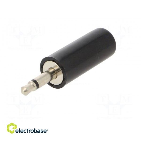 Plug | Jack 3,5mm | male | mono | ways: 2 | straight | for cable | 5.3mm image 2