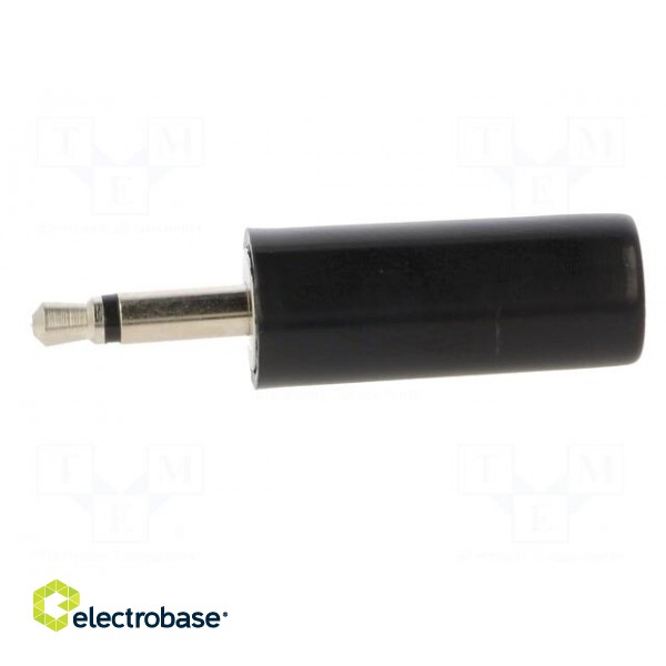 Plug | Jack 3,5mm | male | mono | ways: 2 | straight | for cable | 5.3mm image 3