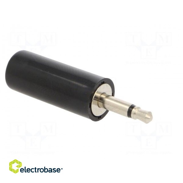 Plug | Jack 3,5mm | male | mono | ways: 2 | straight | for cable | 5.3mm image 8