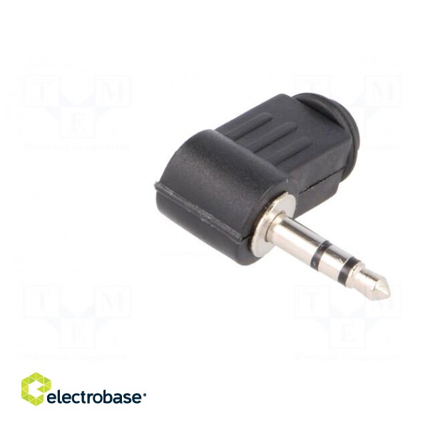 Plug | Jack 3,5mm | male | stereo | ways: 3 | angled 90° | for cable image 8