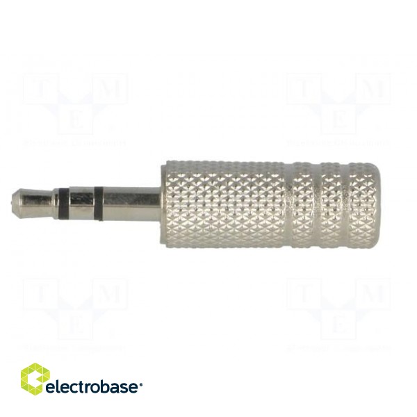 Plug | Jack 3,5mm | male | stereo | straight | for cable | soldering paveikslėlis 3