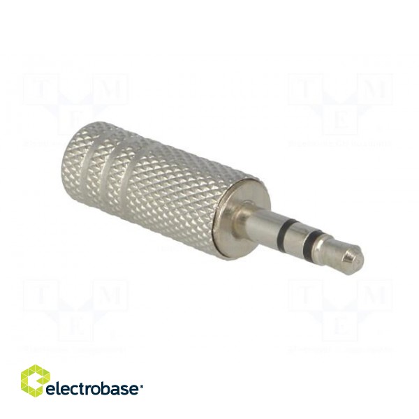 Plug | Jack 3,5mm | male | stereo | straight | for cable | soldering paveikslėlis 8