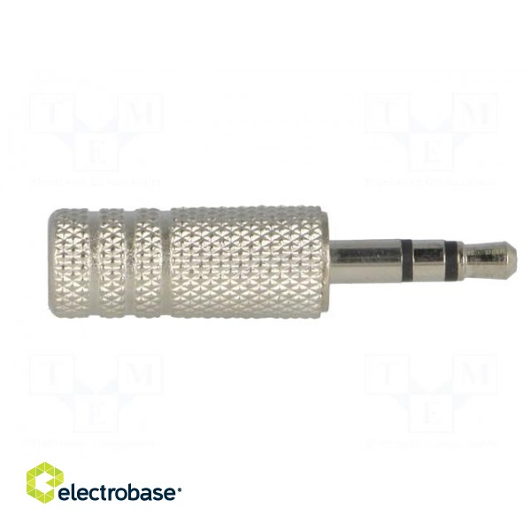 Plug | Jack 3,5mm | male | stereo | straight | for cable | soldering image 7