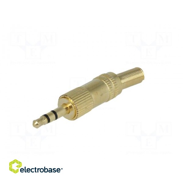 Plug | Jack 3,5mm | male | stereo,with strain relief | ways: 3 image 2