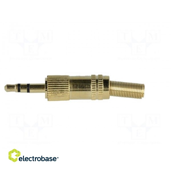 Plug | Jack 3,5mm | male | stereo,with strain relief | ways: 3 image 3