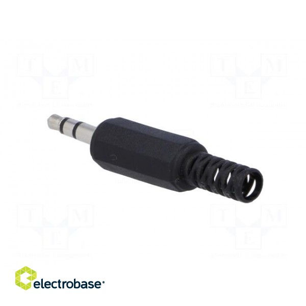 Plug | Jack 3,5mm | male | stereo | with strain relief | straight фото 4