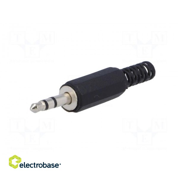 Plug | Jack 3,5mm | male | stereo | with strain relief | straight фото 2