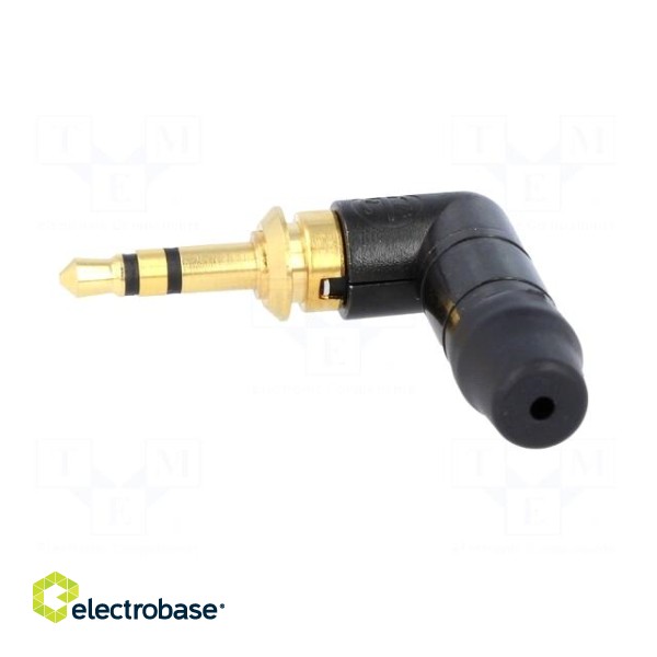 Plug | Jack 3,5mm | male | stereo | with strain relief | angled 90° фото 3