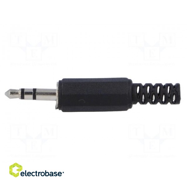 Plug | Jack 3,5mm | male | stereo,with strain relief | ways: 3 image 3