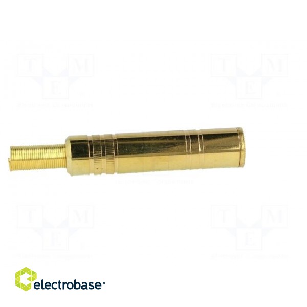 Plug | Jack 6,3mm | female | stereo,with strain relief | ways: 3 image 7