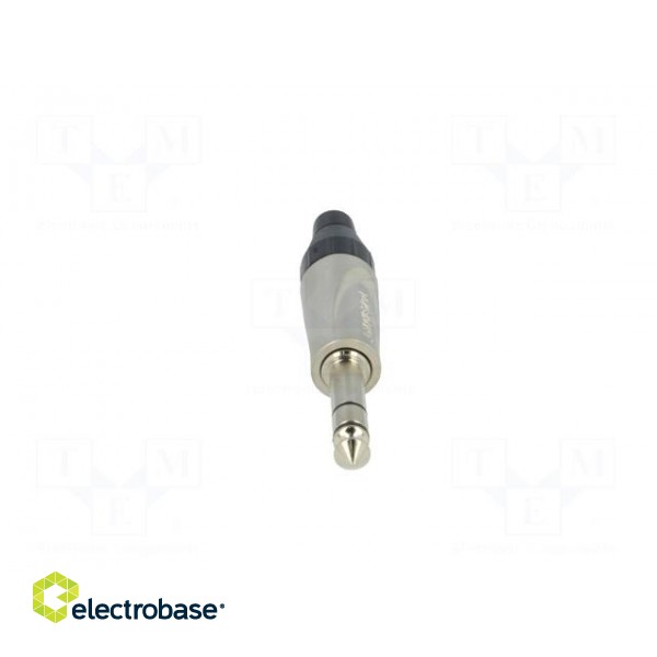 Plug | Jack 6,35mm | male | stereo | straight | for cable | soldering image 9
