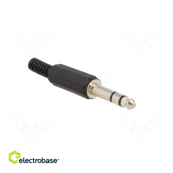 Plug | Jack 6,3mm | male | stereo | with strain relief | straight image 8