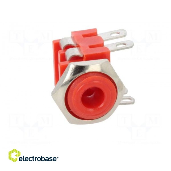 Socket | Jack 3,5mm | female | mono | ways: 2 | angled 90° | soldering фото 9